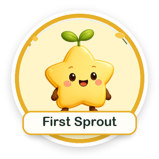 First Sprout Sprout Badge